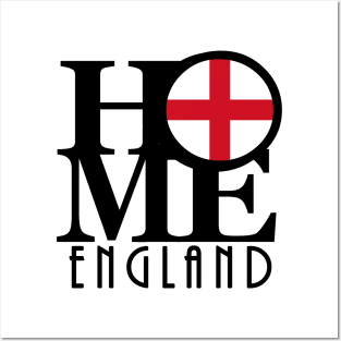 HOME England Posters and Art